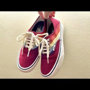 Vans Authentic SF Rad Rainbow Shoes - Size W8